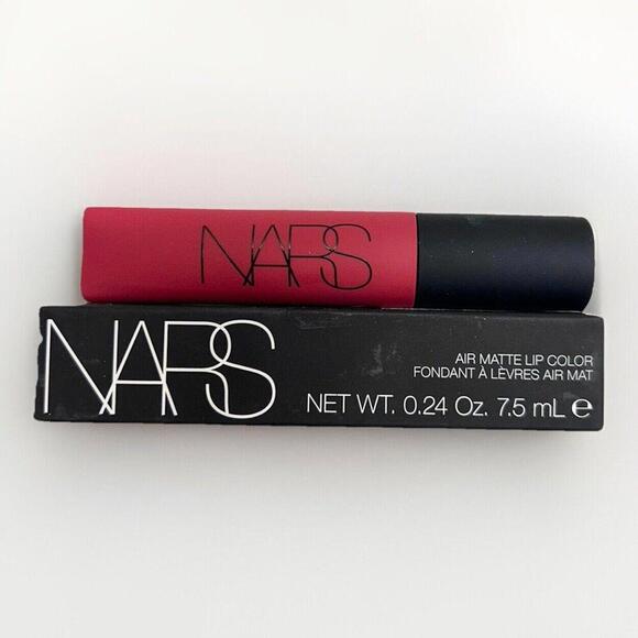 NARS Air Matte Lip Color Liquid Lipstick Power Trip Deep Red 0.24 Oz Full Size - Picture 1 of 5
